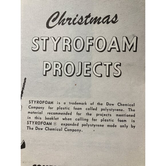 Vintage 1966 Christmas Styrofoam Projects Booklet - Picture 2 of 16